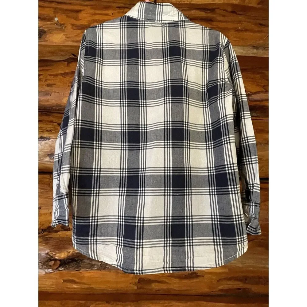 Jakes Vintage Plaid Long Sleeve Shirt Boys‎ 5/6